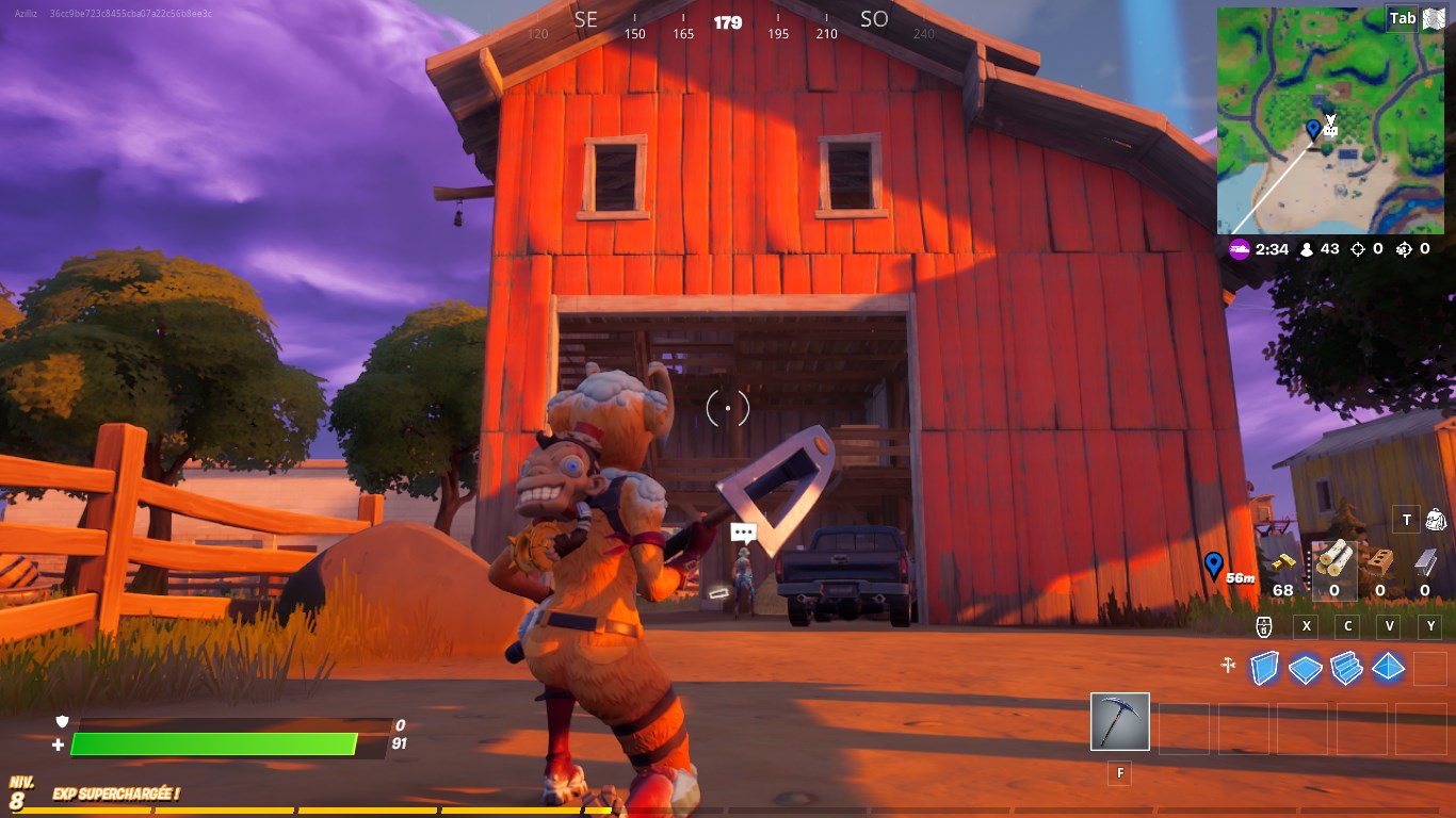 Où trouver la ferme de tournesol dans Fortnite ?
