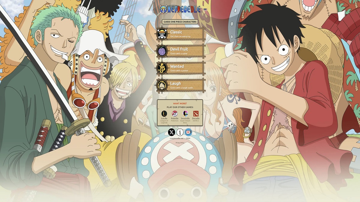 One Piecedle : Qui est le personnage du jour dans le mode classique, fruit du démon, wanted et rire du 18 juillet 2025 ?