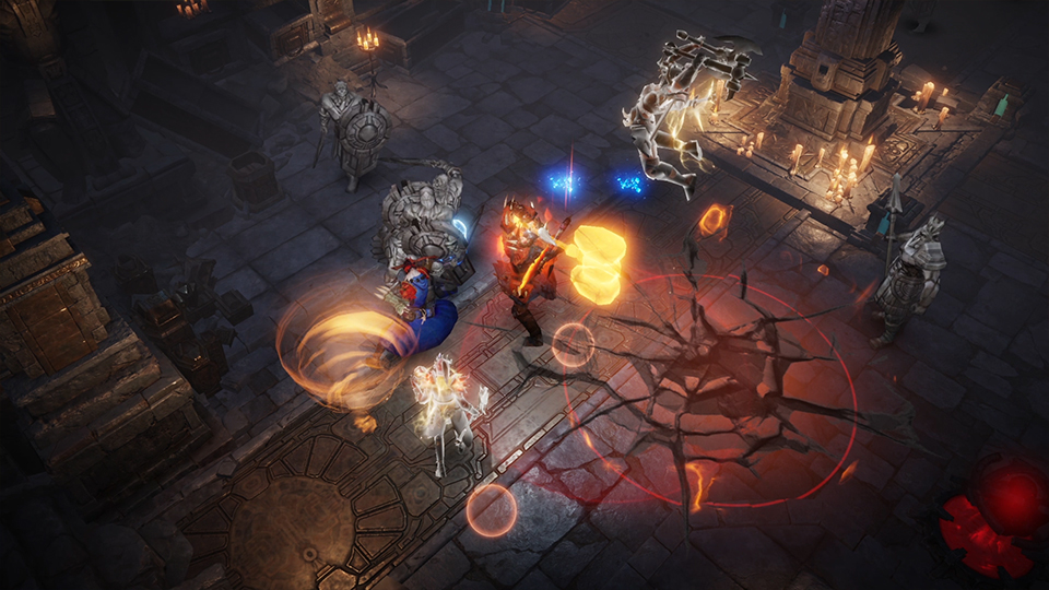 Allumer les 9 lampes dans Diablo