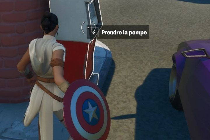 Comment mettre de l'essence avec une pompe dans Fortnite ?