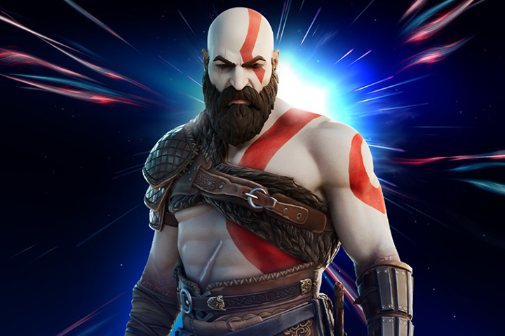 Kratos, le skin Fortnite disponible dans la boutique