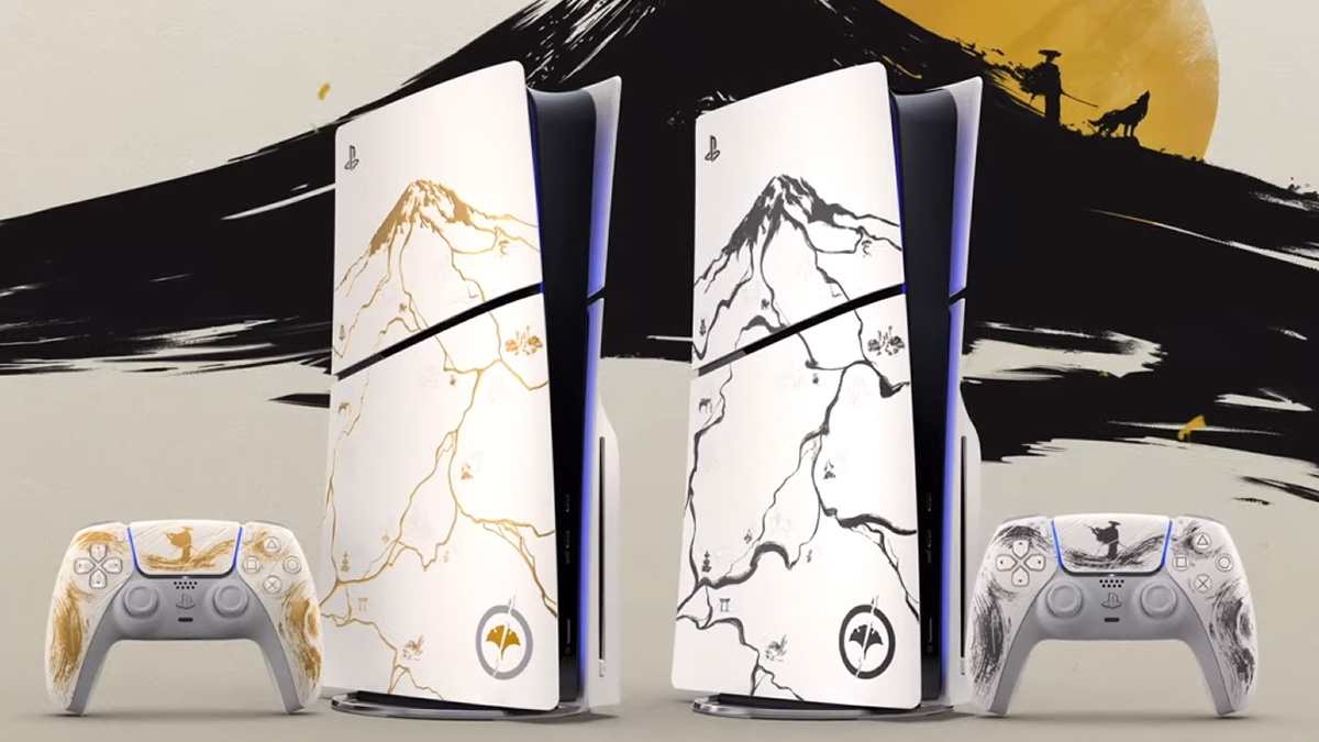 PlayStation dévoile une PS5 en édition limitée pour Ghost of Yotei et elle est magnifique !