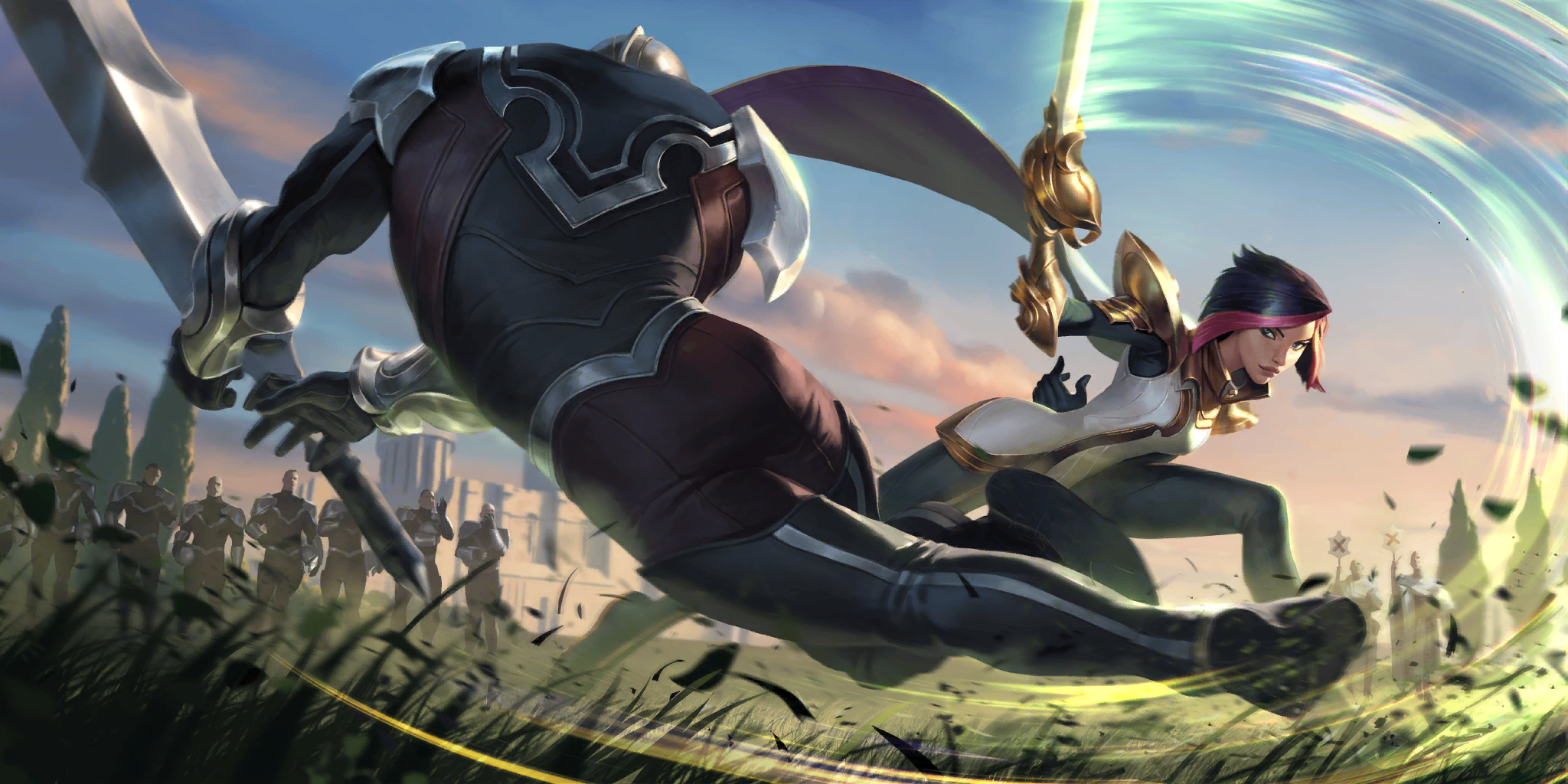 Fiora sur Legends of Runeterra, infos sur le champion de LoR - Carte de Demacia