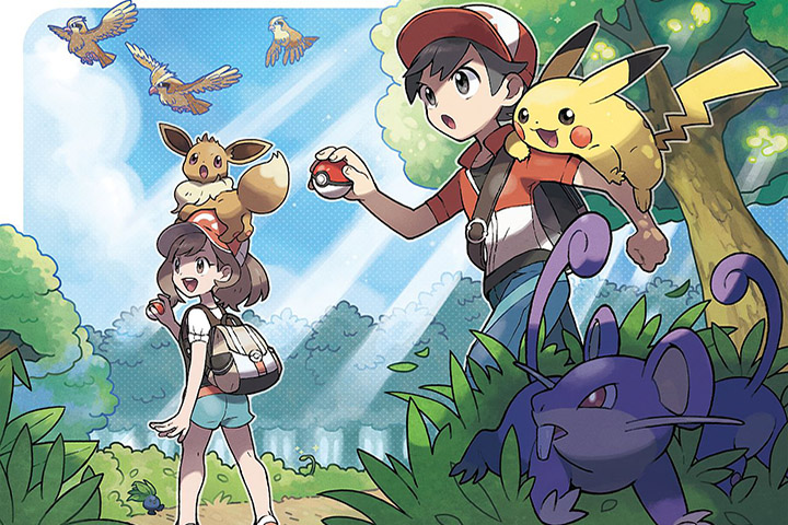 Tous les Pokémon dans Let's Go, Pikachu et Évoli