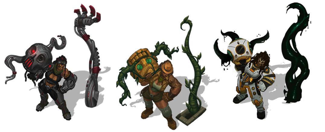 Le skin choisi est Mecha Illaoi