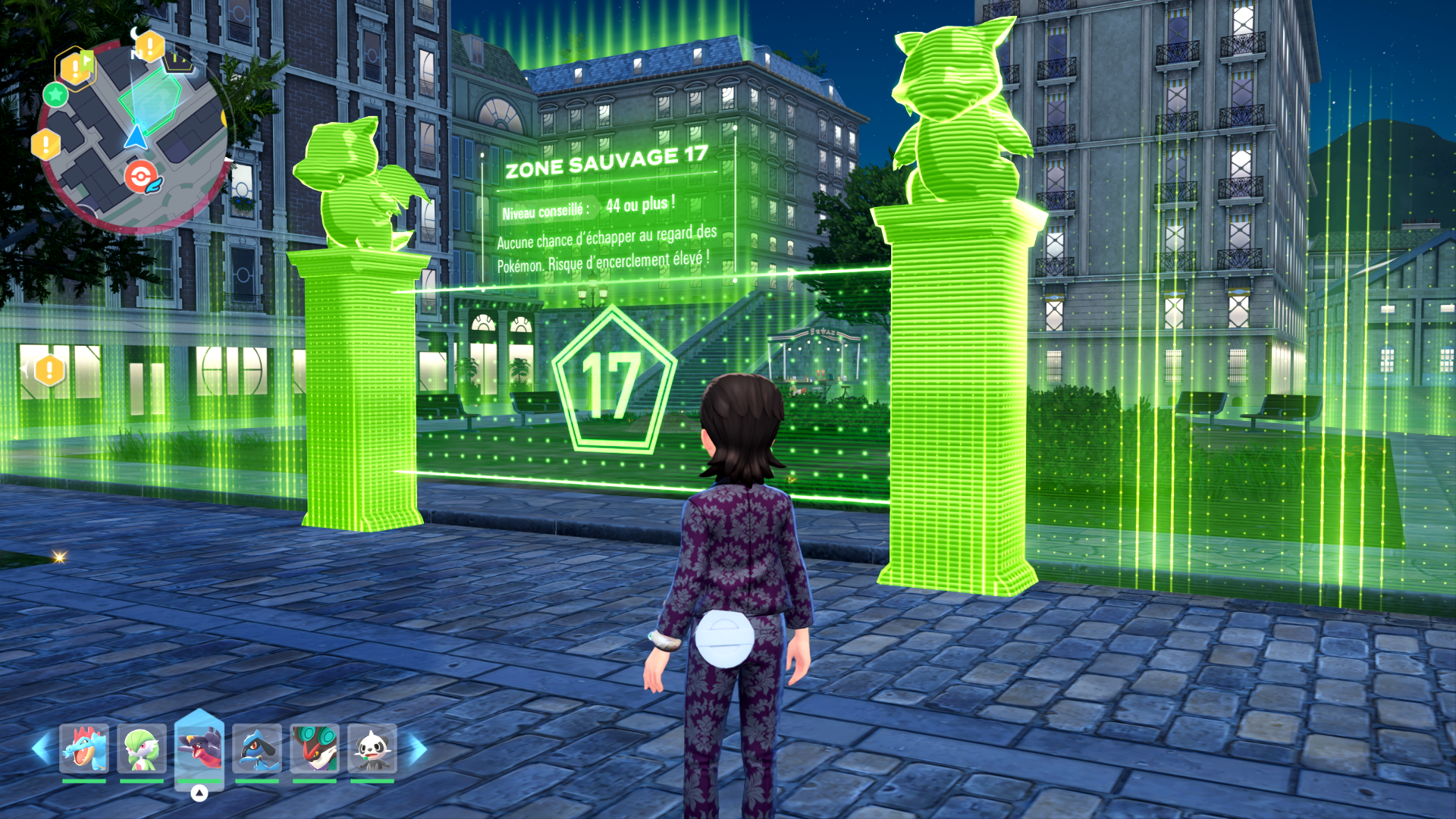 La liste complète des Pokémon de la Zone Sauvage 17 dans Pokémon Légendes Z-A