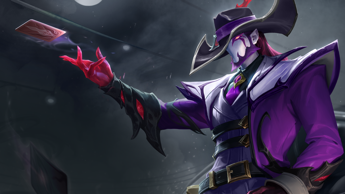 Compo Twisted Fate Reroll avec Pègre et Initiateur au Set 14 de TFT