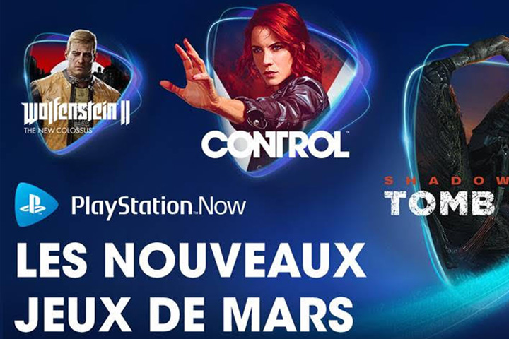 Les ajouts du mois de mars sur le PS Now
