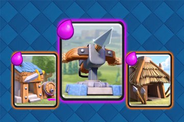 Clash Royale : Deck Spawner Arc-X Arène 11