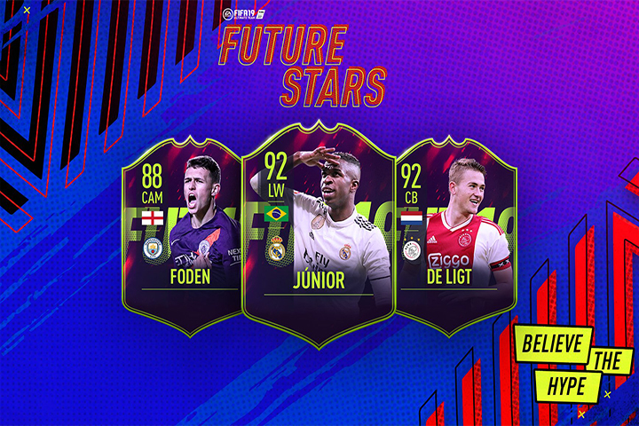 La liste des joueurs Future Stars !