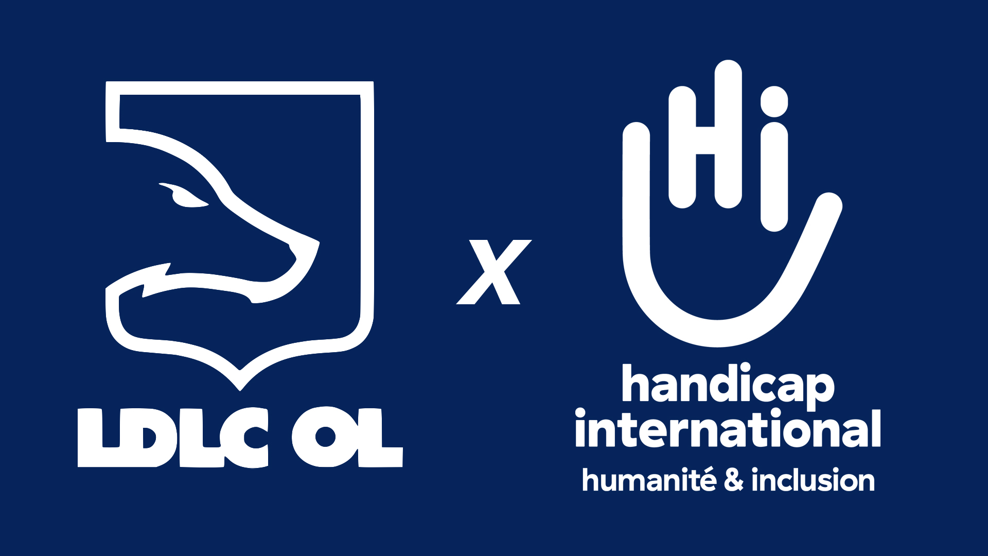 LDLC OL s'associe à Handicap International