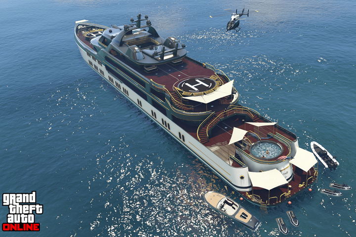 Comment acheter un yacht dans GTA 5 Online ?