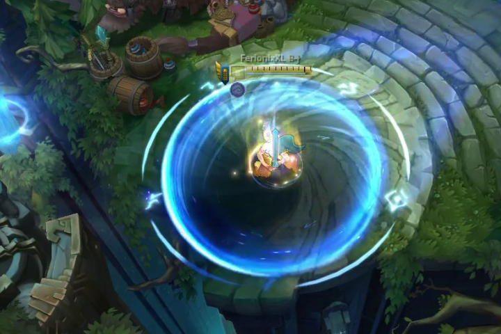 Le Zhonya annule l'ultime de Ryze