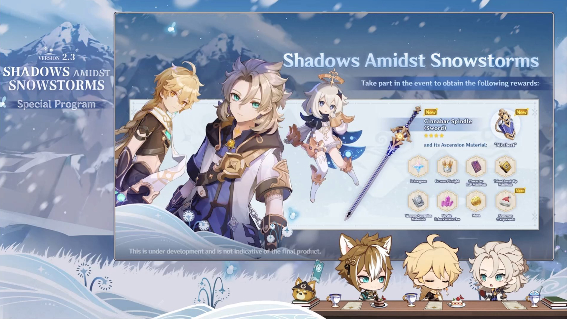 Les nouvelles armes du patch 2.3