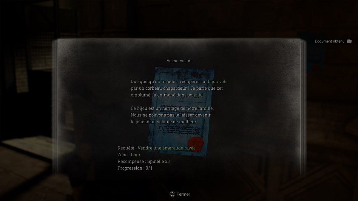 Comment compléter la requête Voleur volant dans Resident Evil 4 Remake ?
