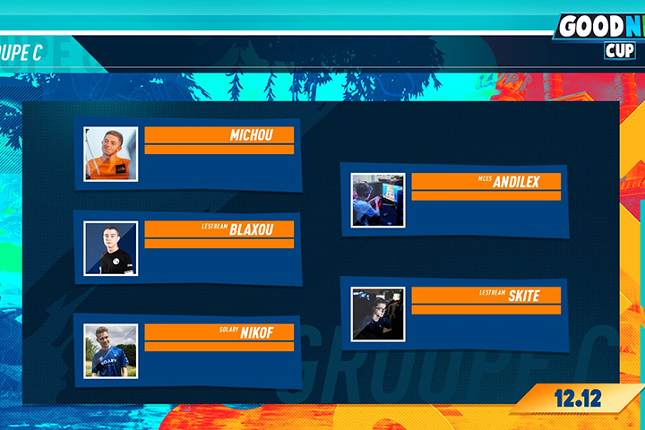 Fortnite : Goodnite Cup, dates et joueurs, groupe C