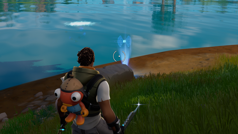 Etablir une liaison avec l'appareil près de Loot Lake dans Fortnite, défi saison 2 chapitre 3