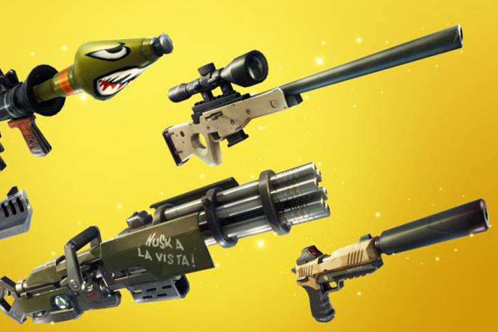 Fortnite : Mode Gun Game, fan concept