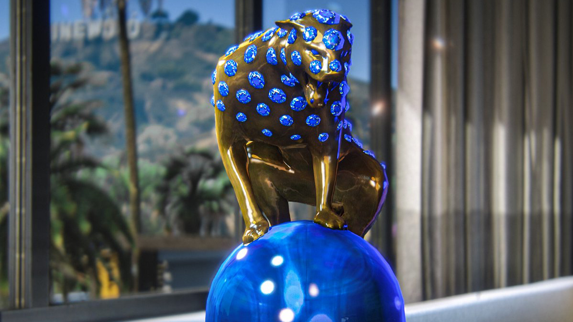 La statue de panthère est-elle disponible en tant que butin ?