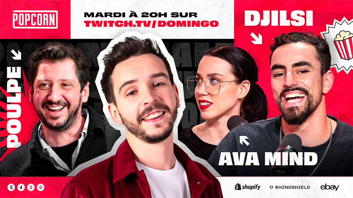 Brawks est l'invité spécial de l'émission Pop Corn de Domingo !