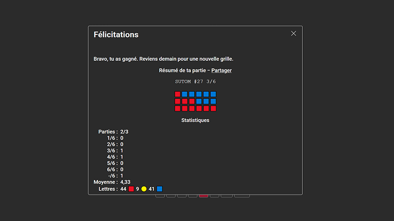 Quels mots commencent par Fa pour le Sutom ?