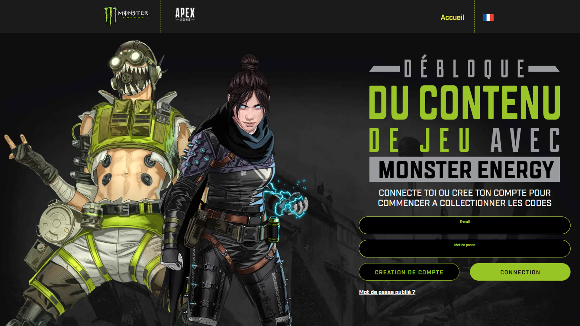Apex Legends Monster Energy, comment obtenir des récompenses gratuites ?