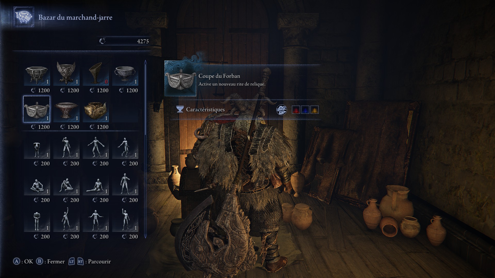 Bazar du marchand-jarre dans Elden Ring : Nightreign, comment ça fonctionne et que faut-il acheter ?