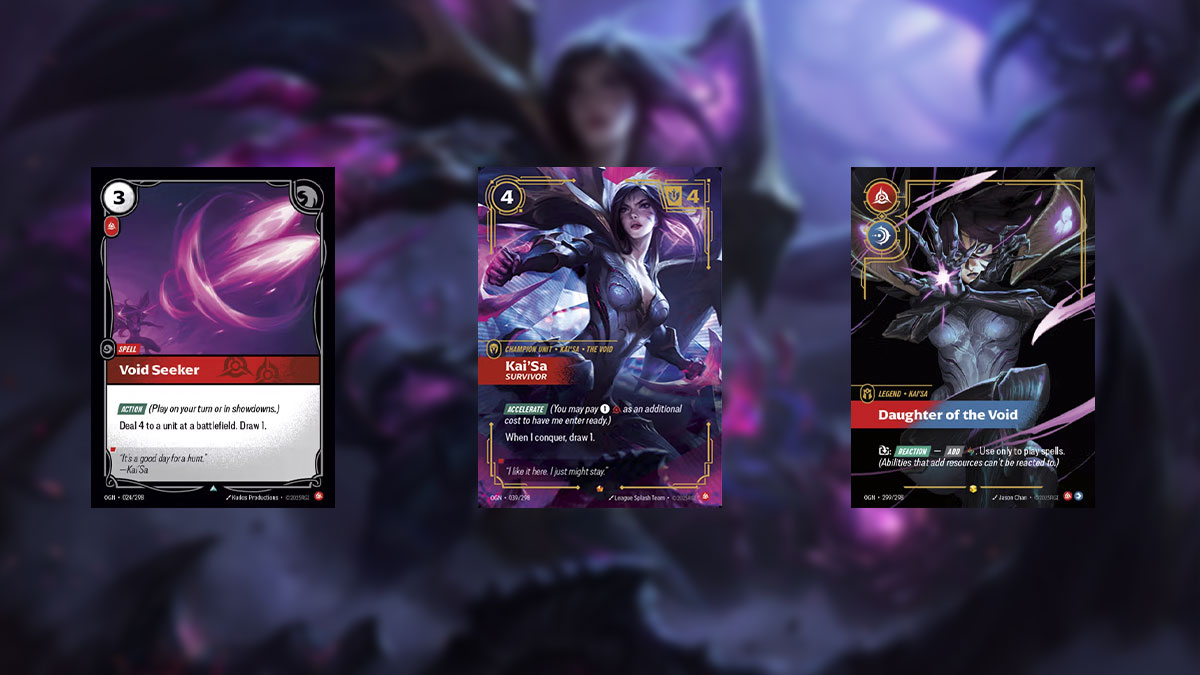 Guide du meilleur deck Kai'Sa Tempo dans Riftbound Origins