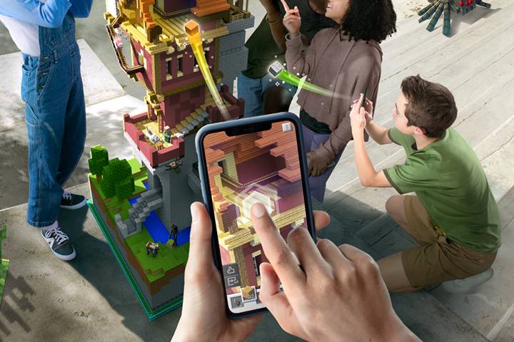 Démo & bêta de Minecraft Earth