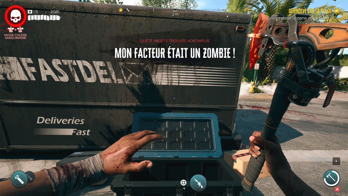 Comment compléter la quête Mon facteur était un zombie dans Dead Island 2 ?