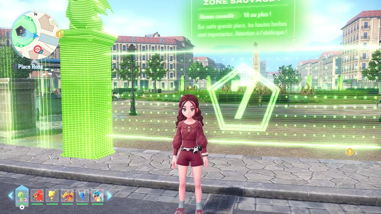 La liste complète des Pokémon de la Zone Sauvage 7 dans Pokémon Légendes Z-A