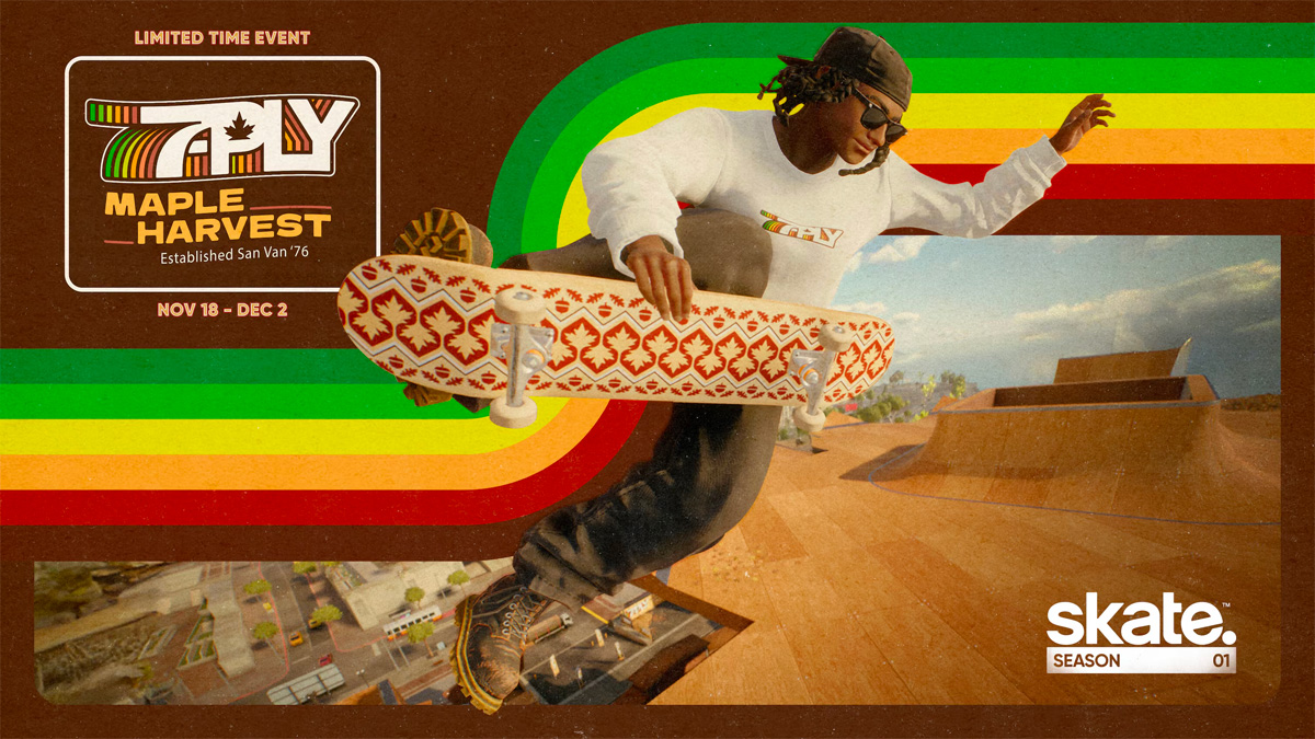 Skate : l'événement 7-Ply Maple Harvest est là, quelles sont les nouveautés ?