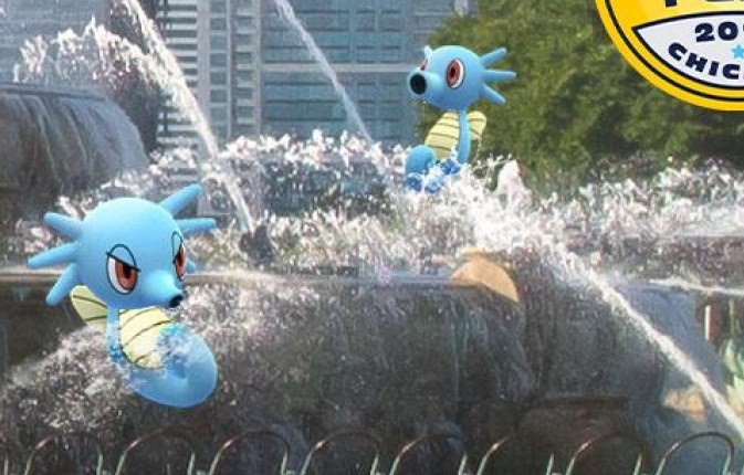 Hypotrempe et Hypotrempe shiny dans les Heures de Pokémon Vedette d'août sur Pokémon GO