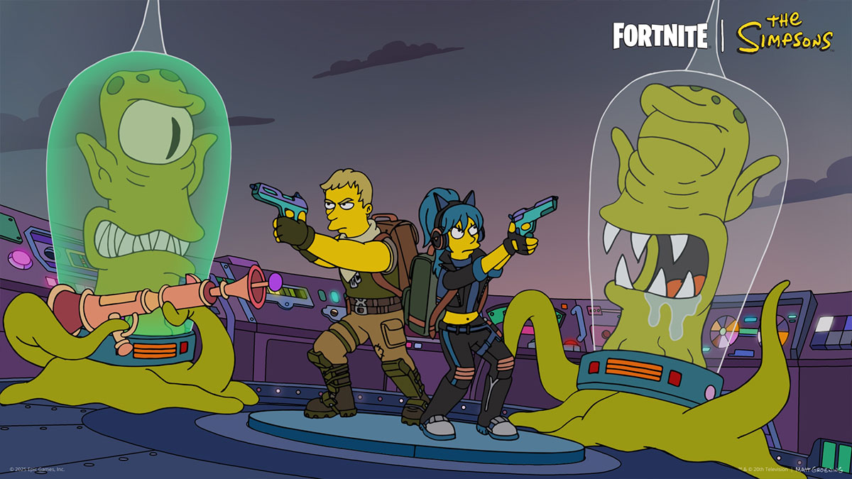 Date, heure et infos sur l’événement en jeu Fortnite x Les Simpson