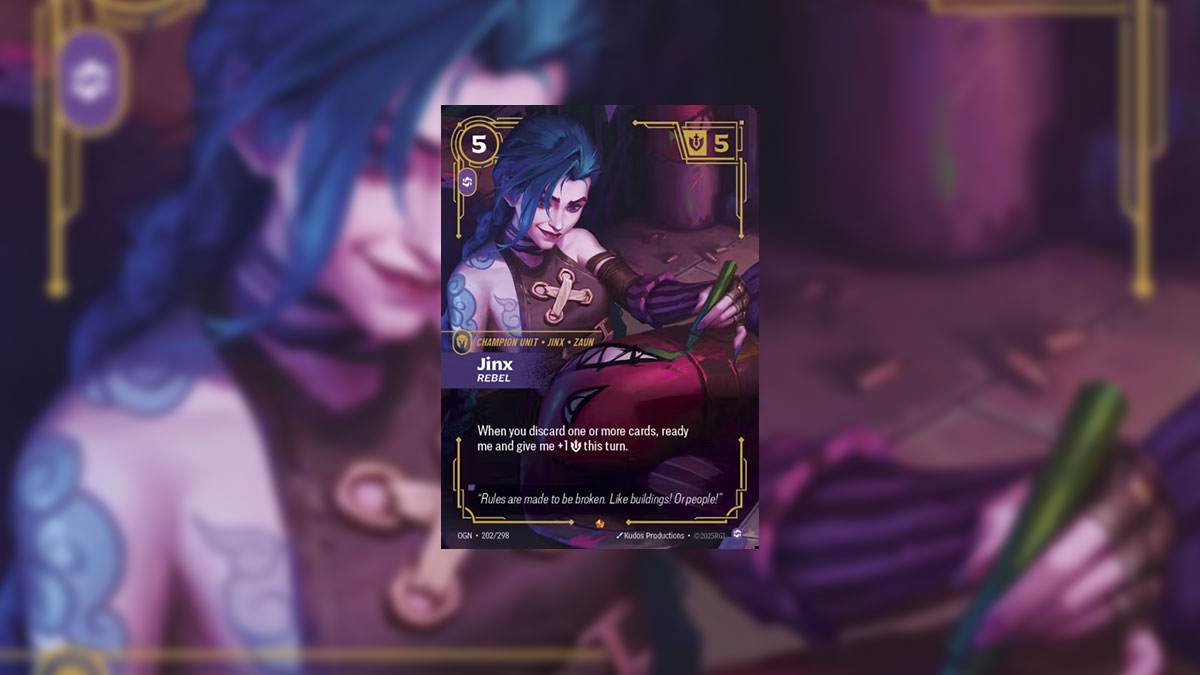 Guide du deck Jinx préconstruit sur riftbound, tout ce qu'il faut savoir pour le jouer