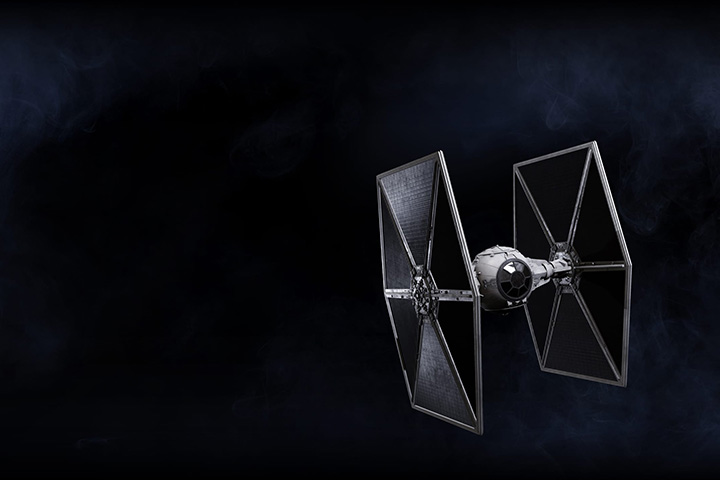 Le chasseur Tie Fighter