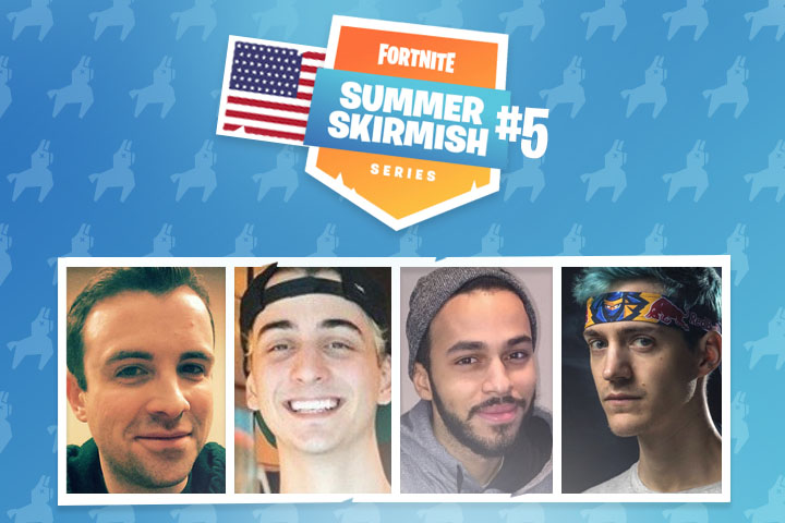 Fortnite Skirmish Series Semaine 5 : Liste des joueurs américains présents