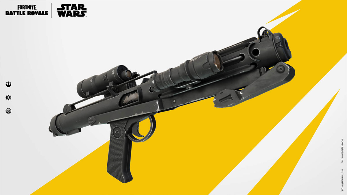 Fusil Blaster E-11 sur Fortnite, où en trouver un pour le défi Star Wars en saison 2 du chapitre 5 ?