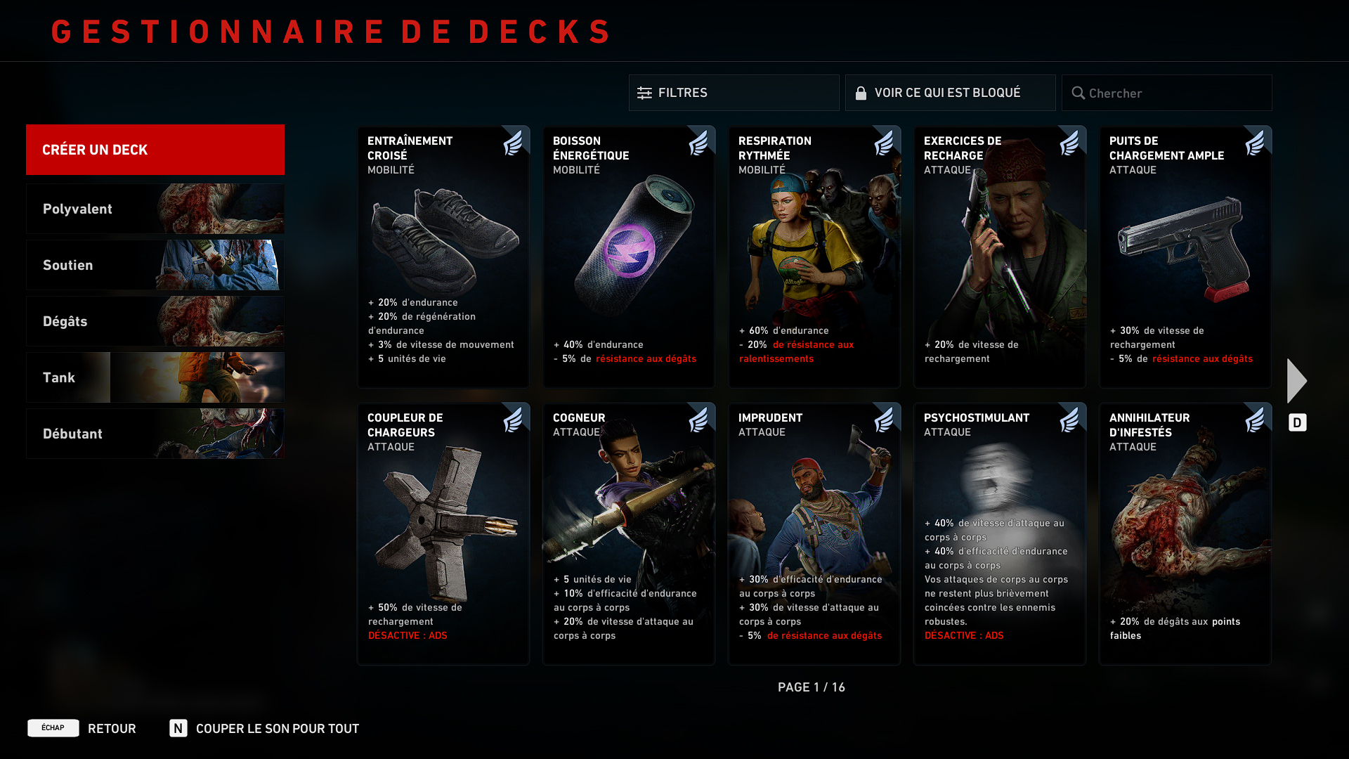 Quels sont les meilleurs decks ?