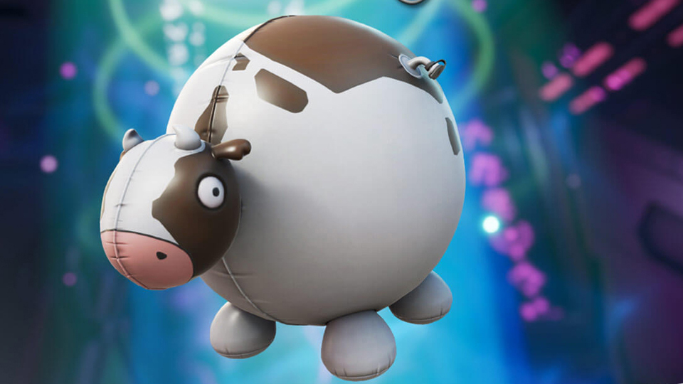 Voyager en taureau gonflable dans Fortnite, défi saison 7