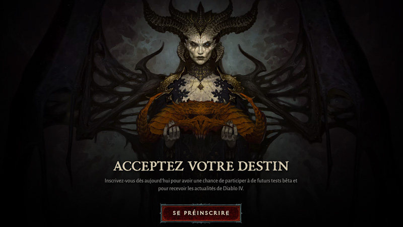 Diablo 4 Beta, comment se préinscrire ?