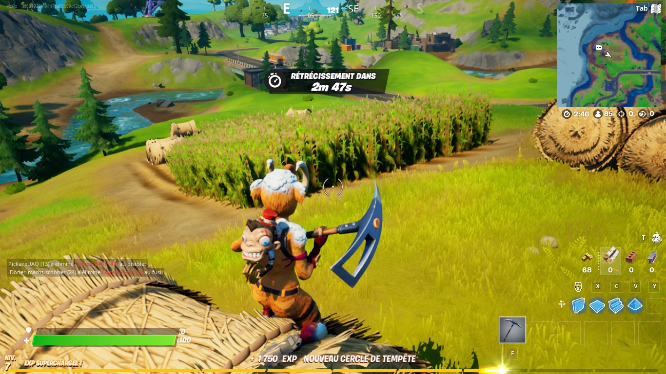 Où trouver le domaine du Fermier blindé ?