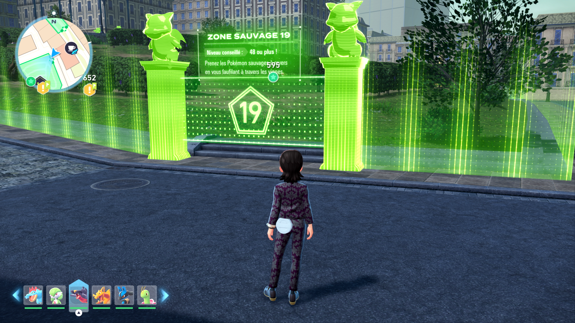 La liste complète des Pokémon de la Zone Sauvage 19 dans Pokémon Légendes Z-A