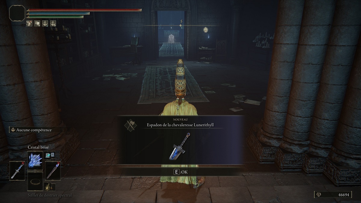 Elden Ring DLC : Espadon de la Chevaleresse Lunerithyll emplacement, où trouver cette arme dans Shadow of the Erdtree ?
