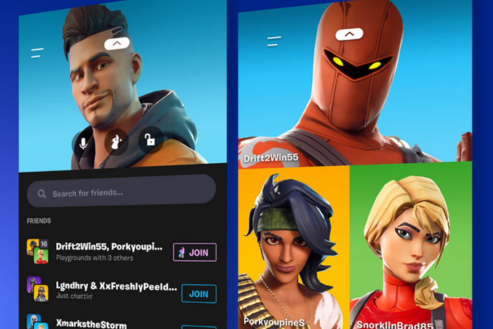 Nouvelle fonctionnalité de groupe dans Fortnite