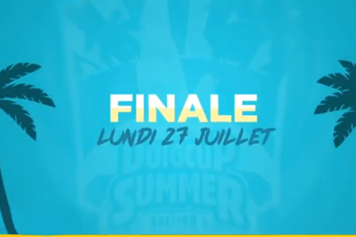 La finale de la DOIGCUP c'est ce soir à 19h !