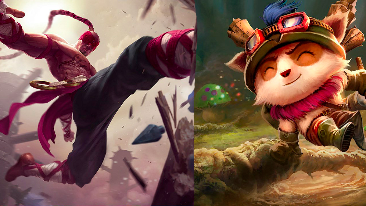 Lee Sin et Teemo subiront un Rework dans les prochains mois à venir selon un leak !