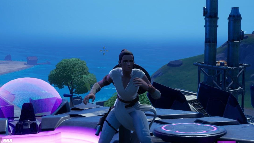 Danser sur une soucoupe aspiratrice ou en tant que passager d'une soucoupe dans Fortnite, défis saison 7