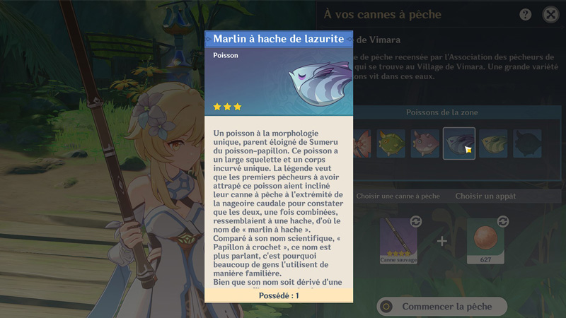 Où et comment pêcher un Marlin à hache de lazurite ?