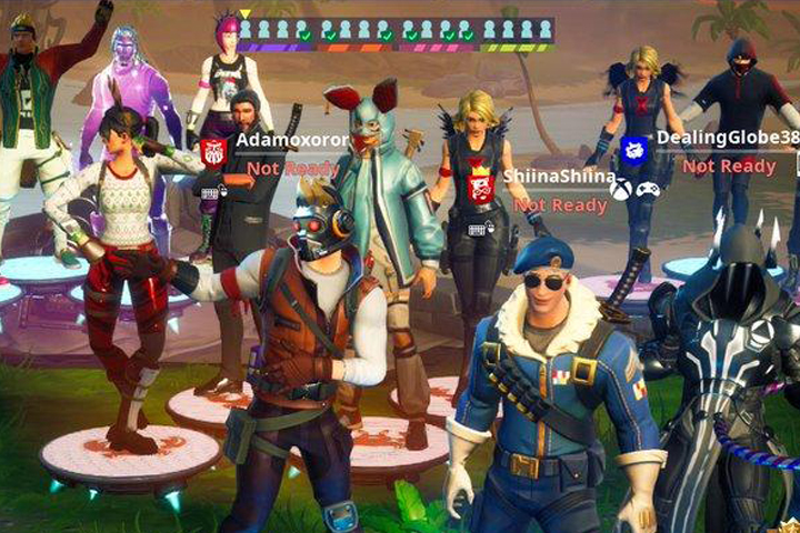 Fortnite : Grands groupes, squad de 16 joueurs pour les modes temporaires et le mode Créatif